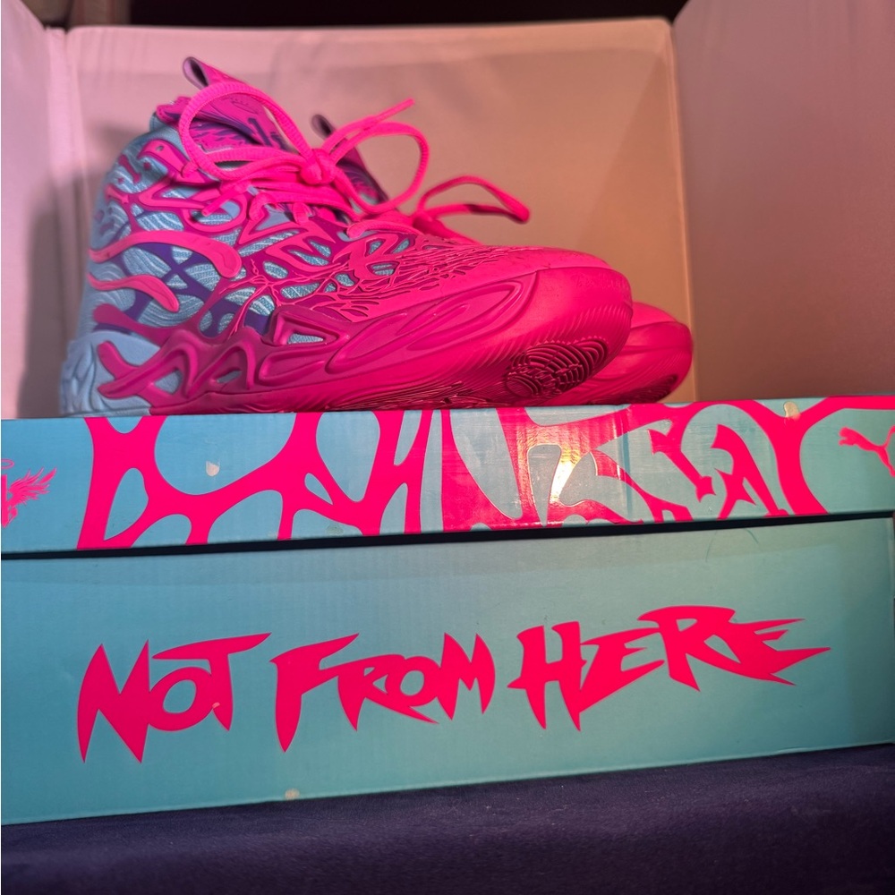 Puma Men's Athletic Shoes Bright Pink